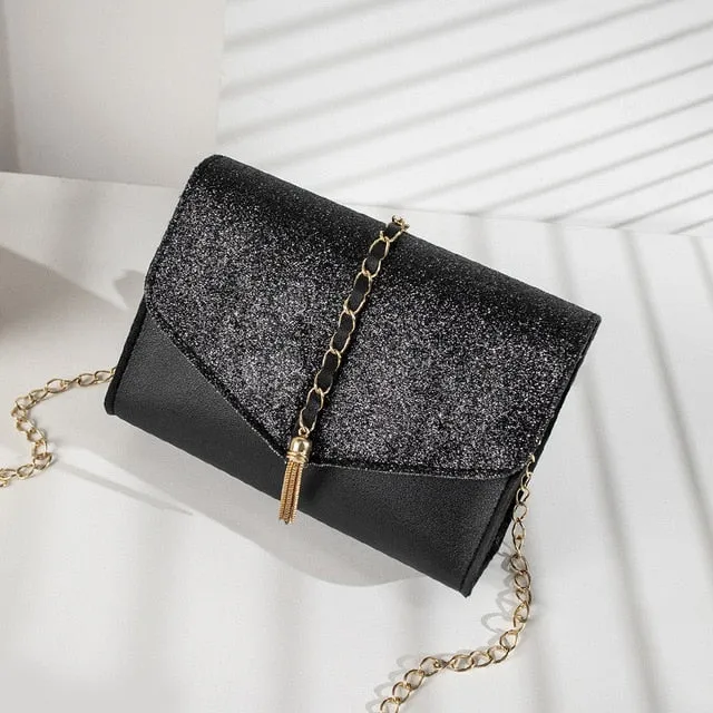 2019 New Women Messenger Bags Solid Chain Shoulder Bags Women Handbags Crossbody Bags