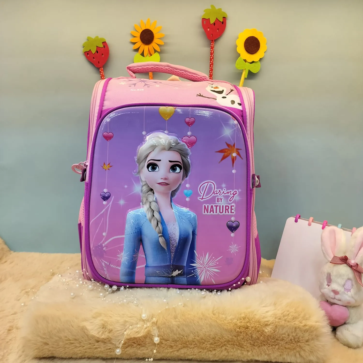 3D Cartoon Design School Bags.