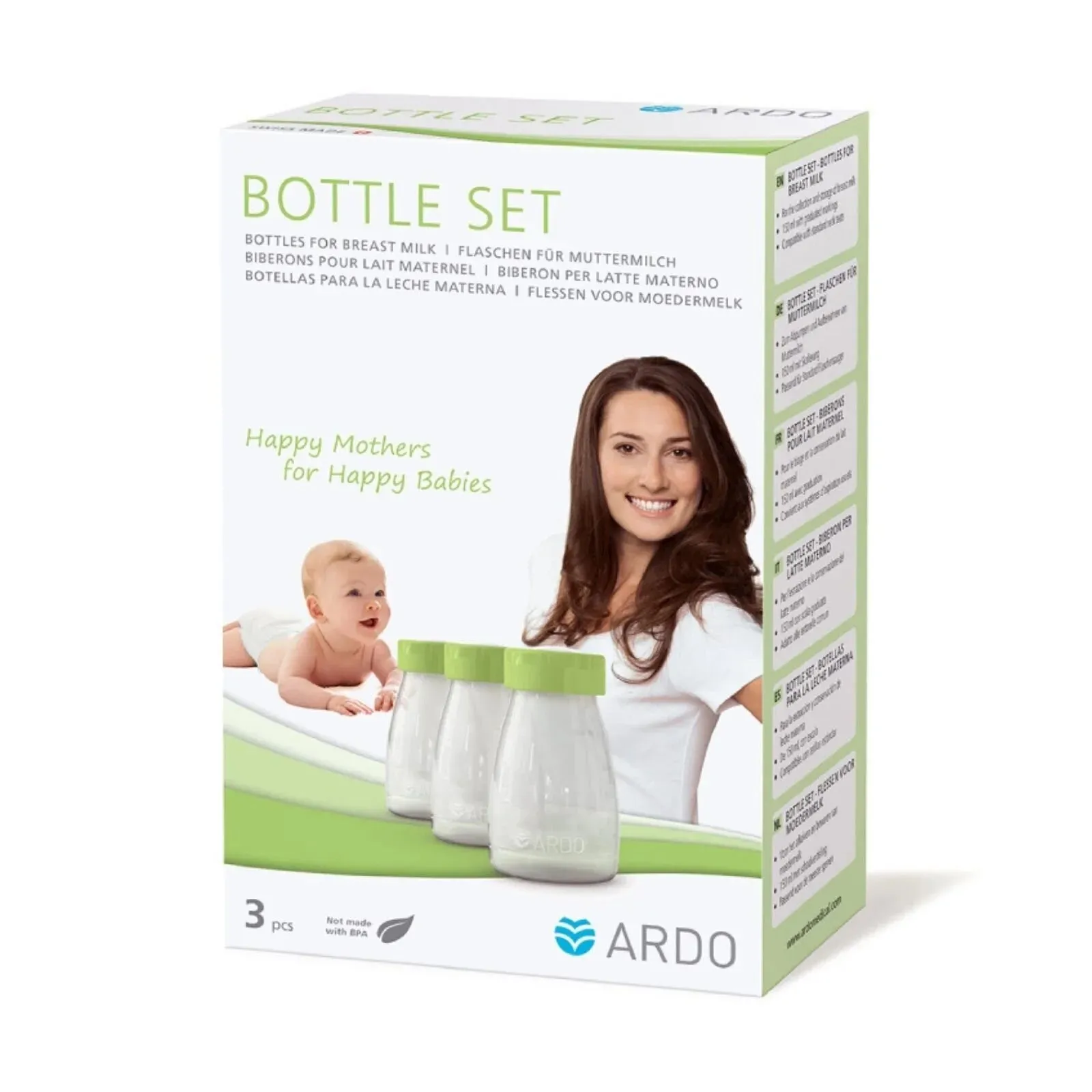 Ardo Bottle Set 150ml 3 pcs