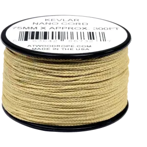 Atwood Rope Kevlar/Aramid - 110 LB Nano Cord - 0.75MM X 300 FT Spool