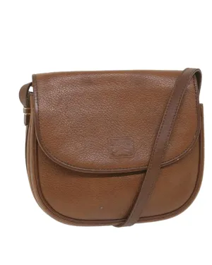 Authentic Brown Leather Shoulder Bag