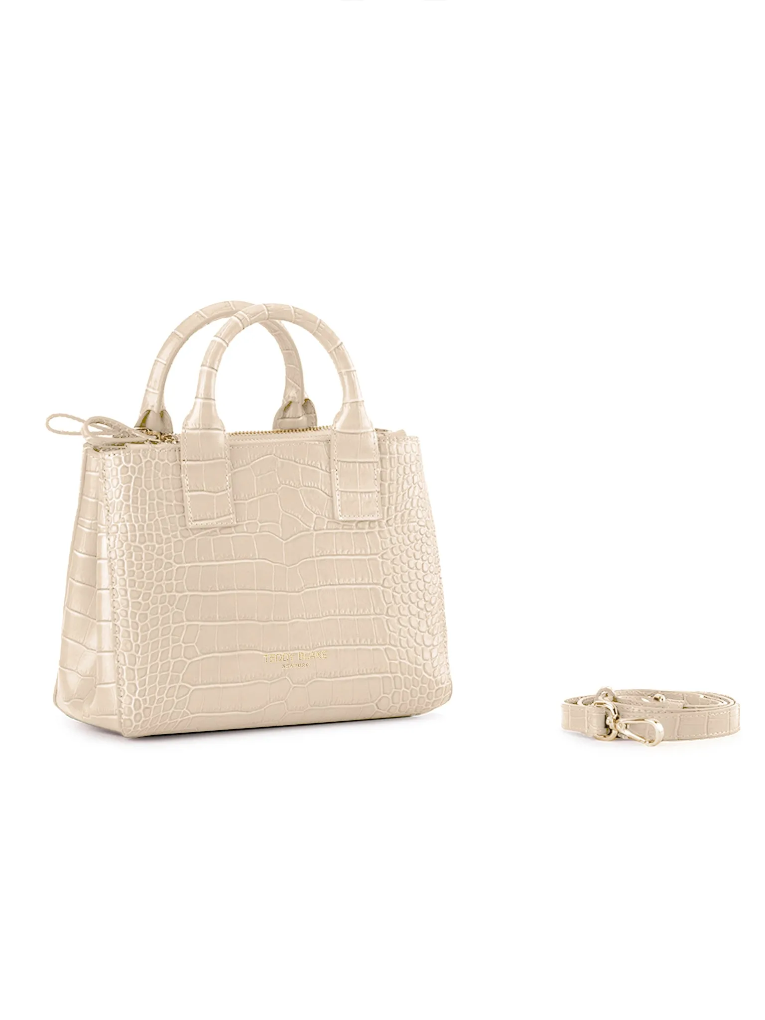 Bella Croco 9" - Cream