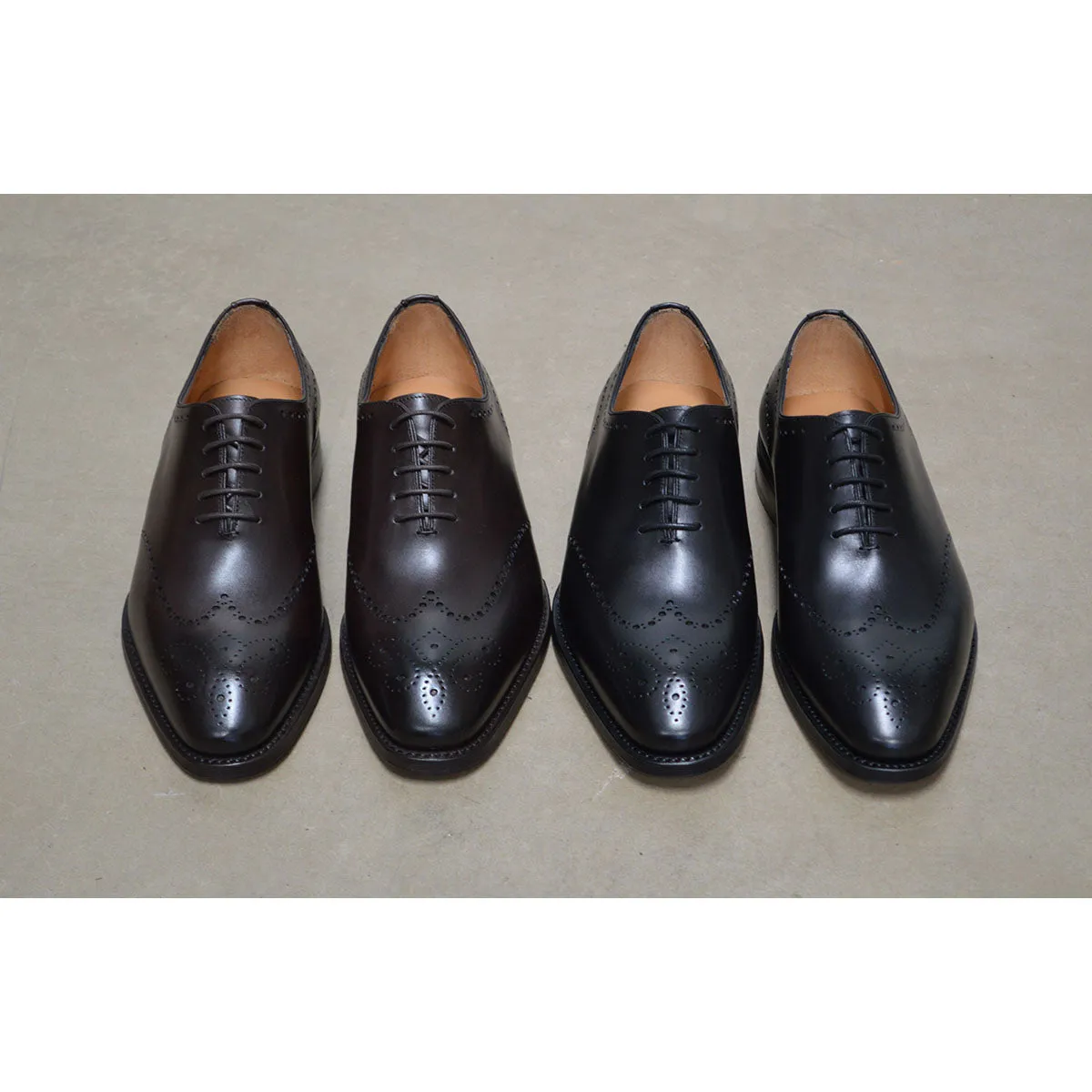 Berwick 1707 Brogue Wholecut (5556) - Moka