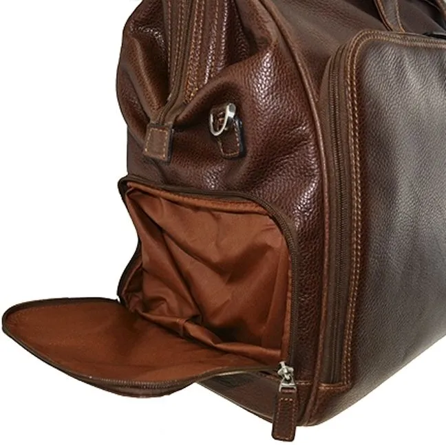 Classico Collection Tumbled Leather Club Bag