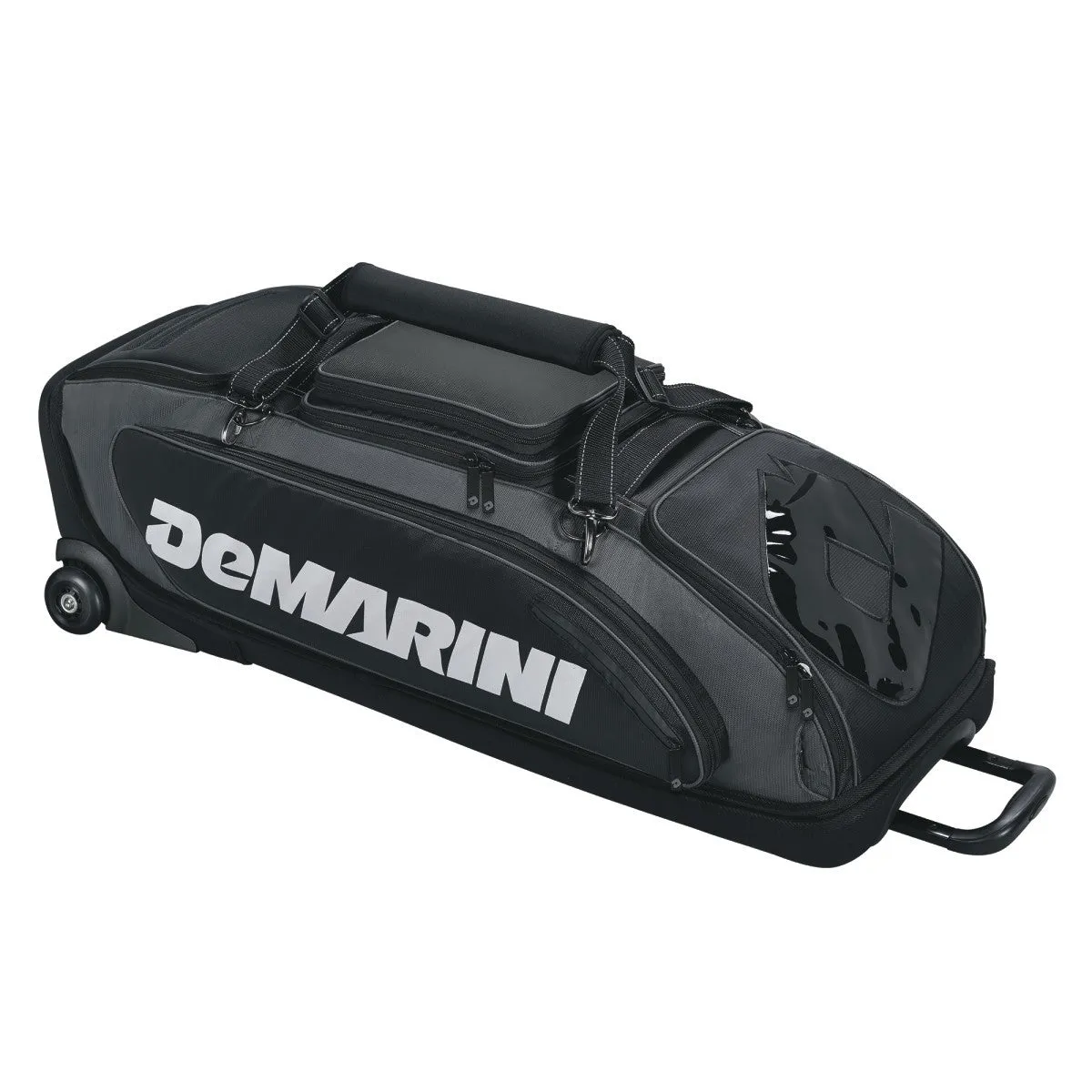 DEMARINI SPECIAL OPS WHEELED BAT ROLLER BAG BLACK