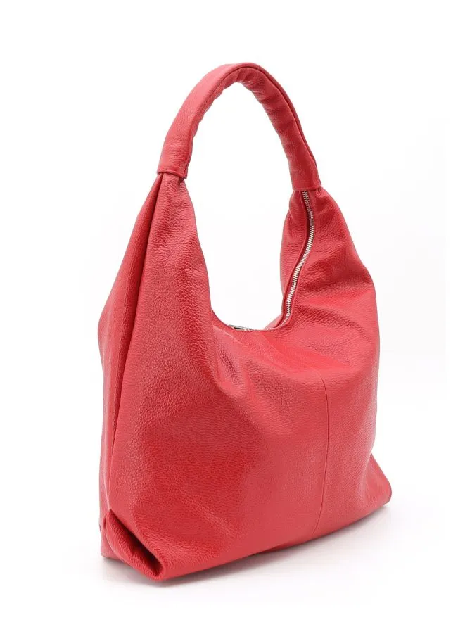 Effetty Genuine Leather Top Handle Shoulder Bag