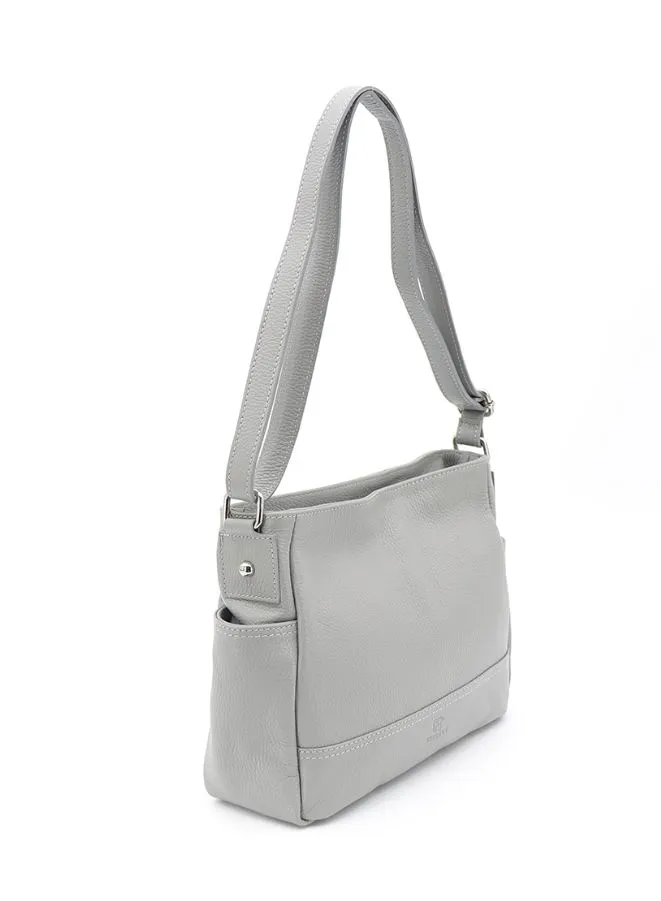 Effetty Leather Sling Bag for Women with Side Compartments