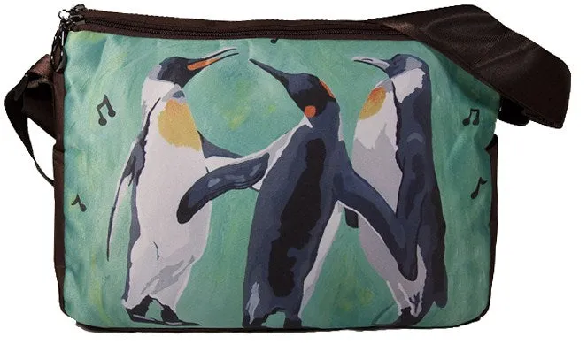 Emperor Penguins Signature Messenger Bag - The Trio