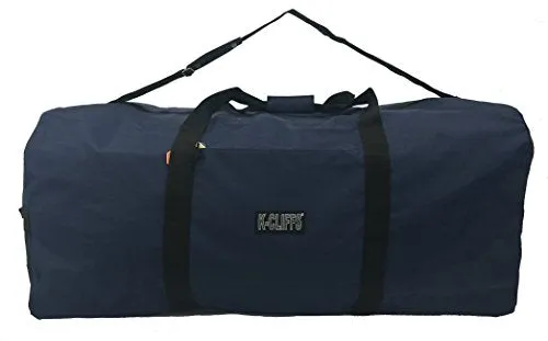 Heavy Duty Cargo Duffel Large Sport Gear Drum Set Equipment Hardware Travel Bag Rooftop Rack Bag (42" x 20" x 20", Navy)