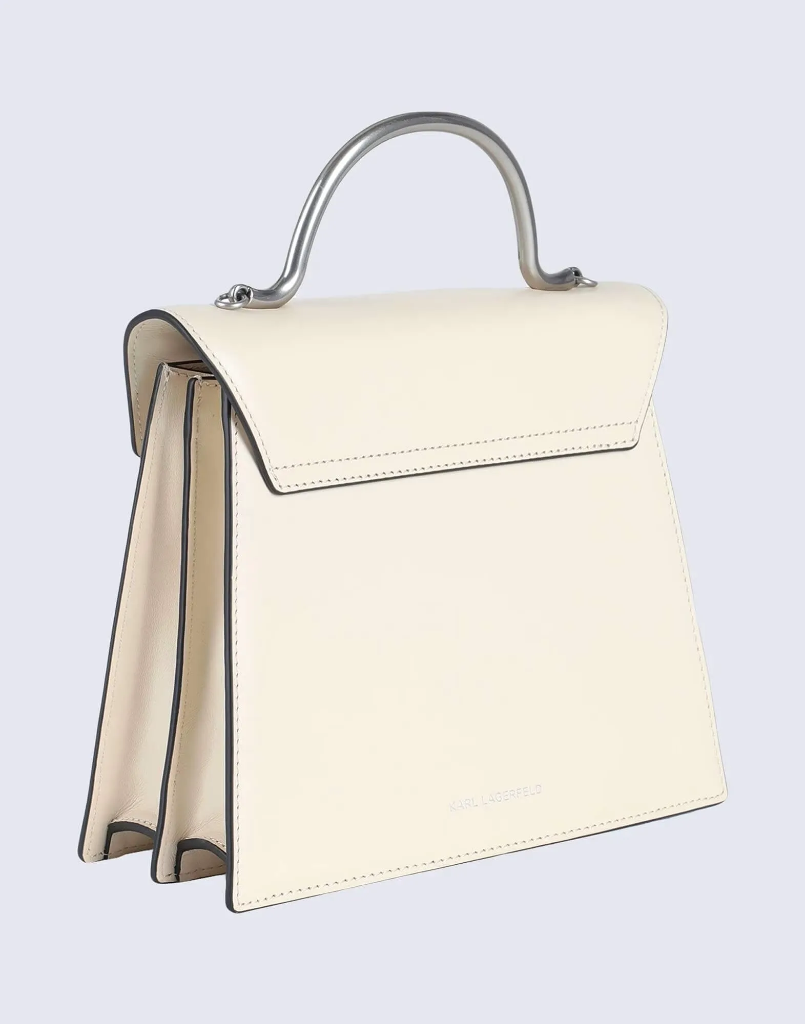 Karl Lagerfeld K/Archive Fan Bag, cream