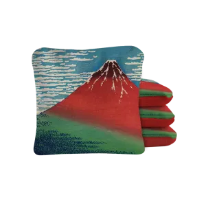 Katsushika Hokusai's Fine Wind, Clear Morning Synergy Pro Cornhole Bags