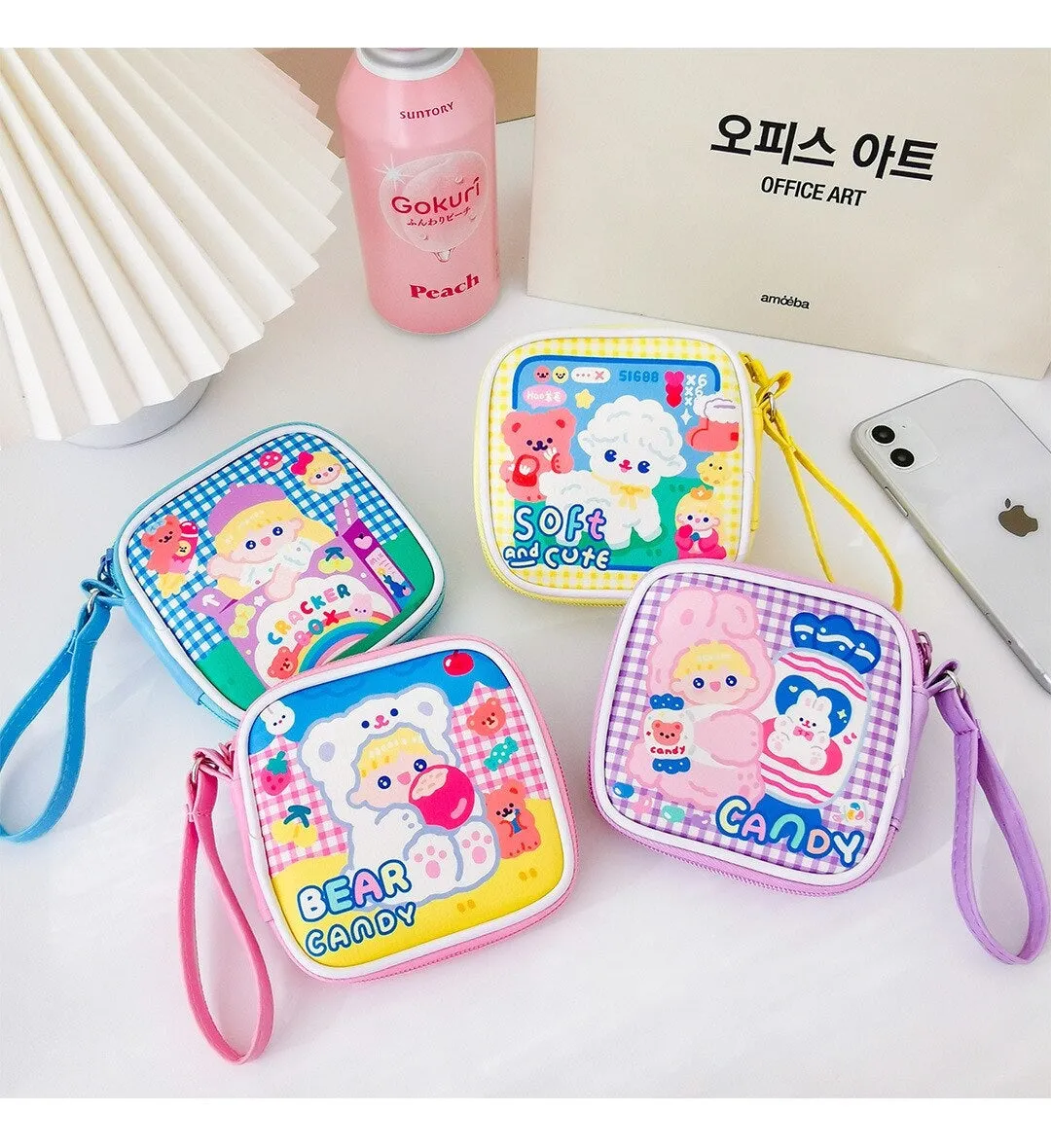 Kawaii Charger Carrying Case