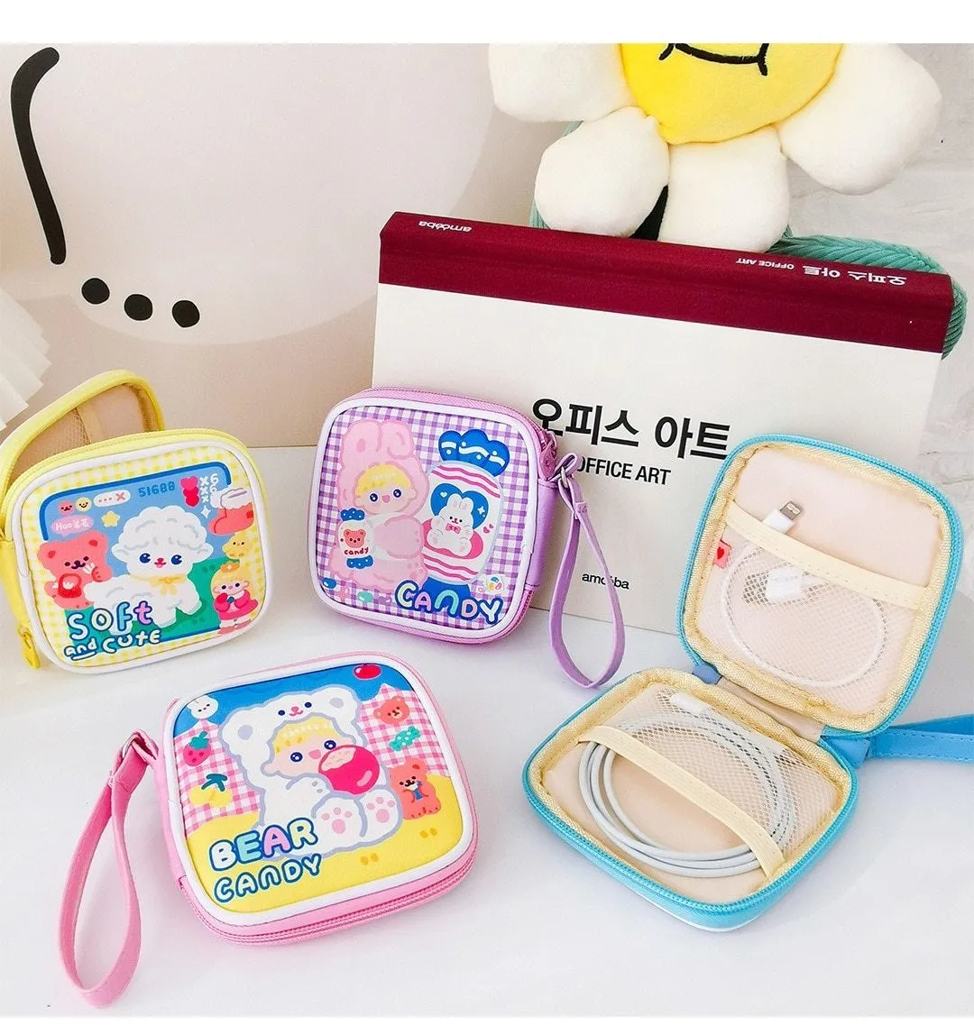 Kawaii Charger Carrying Case