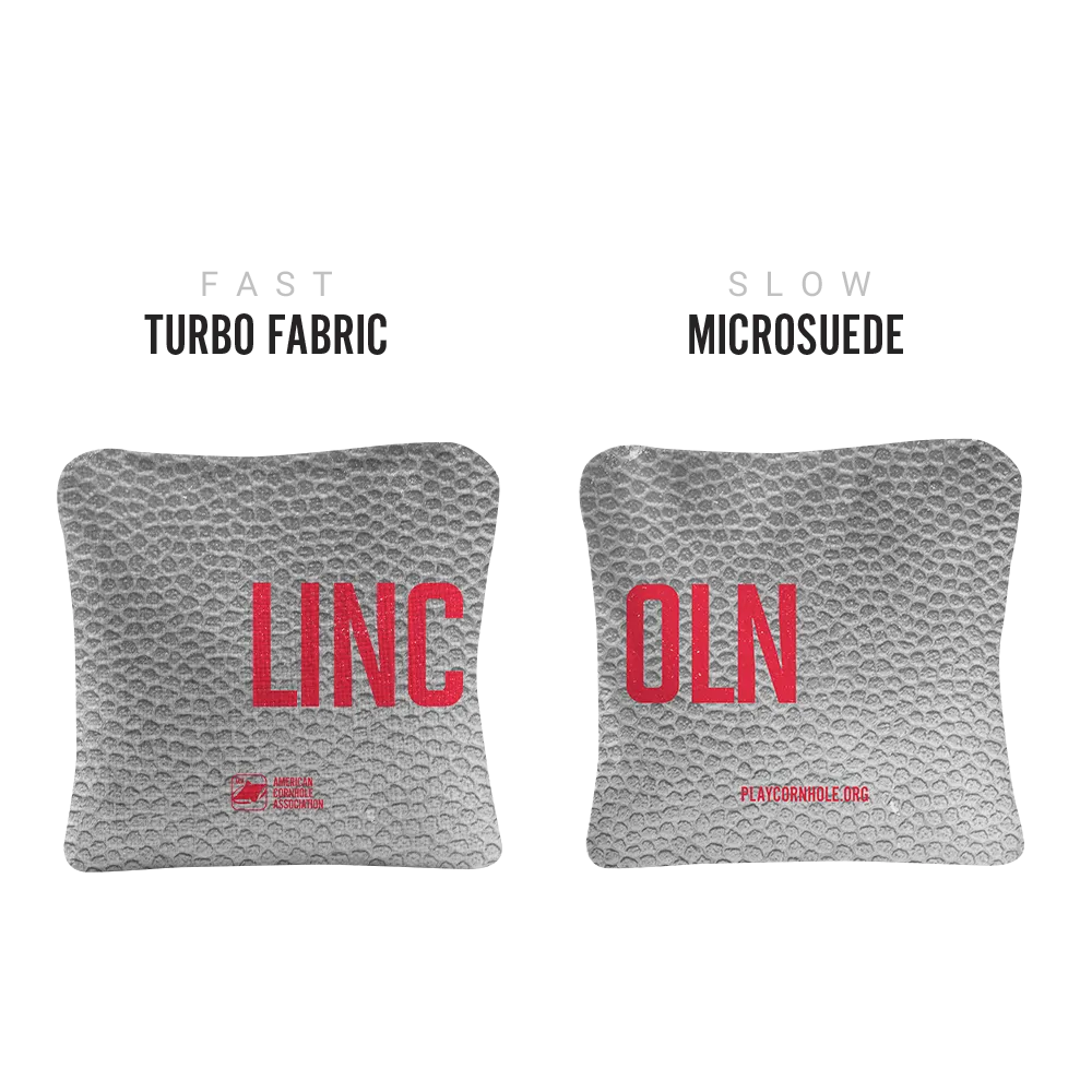 Lincoln Campus Gameday Synergy Pro Cornhole Bags