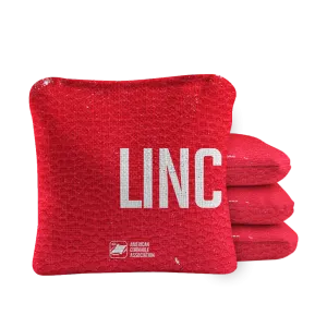 Lincoln Campus Gameday Synergy Pro Cornhole Bags