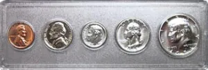 Marcus Mint and Proof Set 2x6 Snap-Tite Cases for Cent to Half Dollars