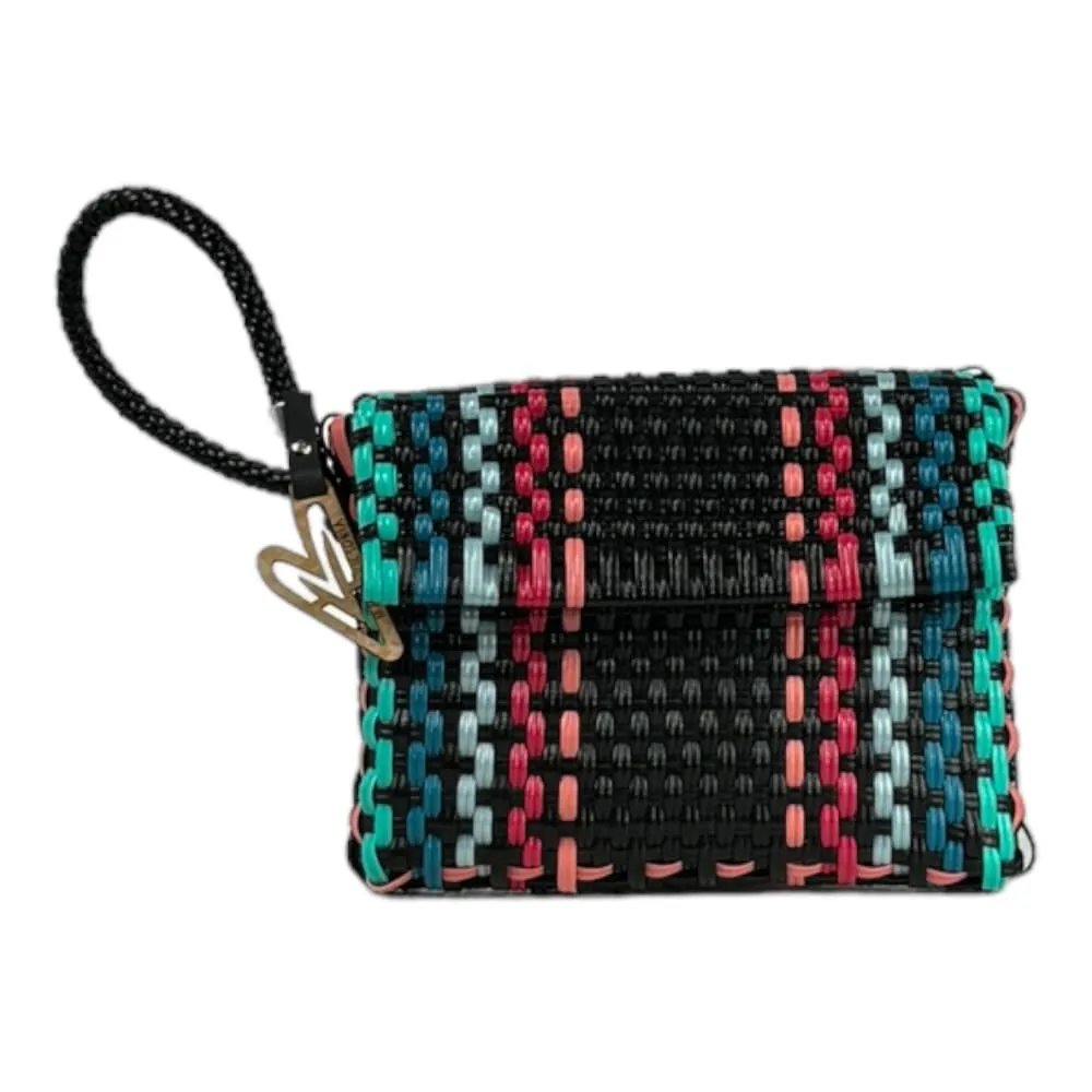 Maria Victoria | Blaze CA | Upcycled, Handwoven, Wristlet