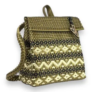 Maria Victoria | Eden BK | Upcycled, Handwoven, Backpack