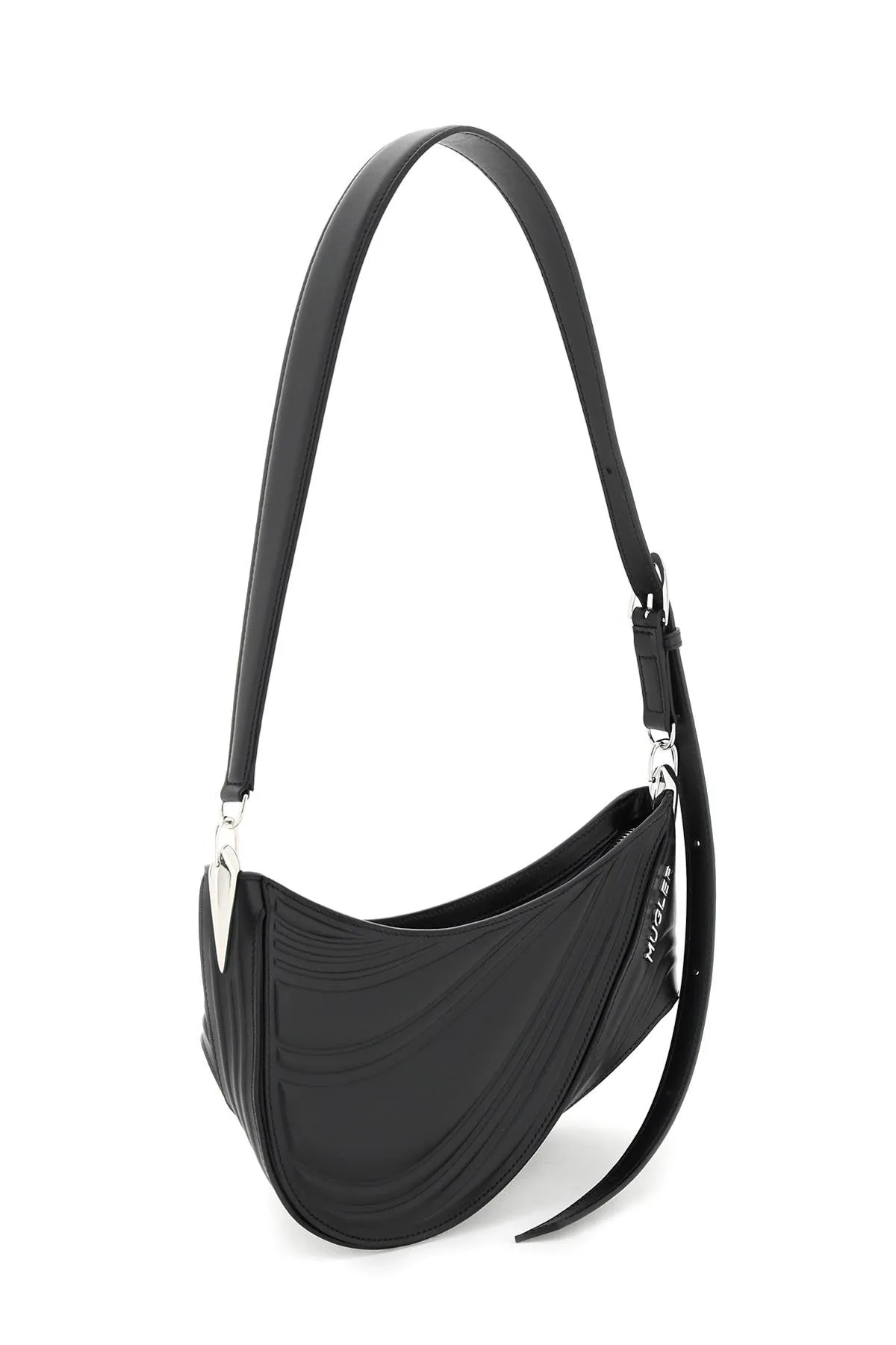 Mugler spiral curve 01 shoulder bag