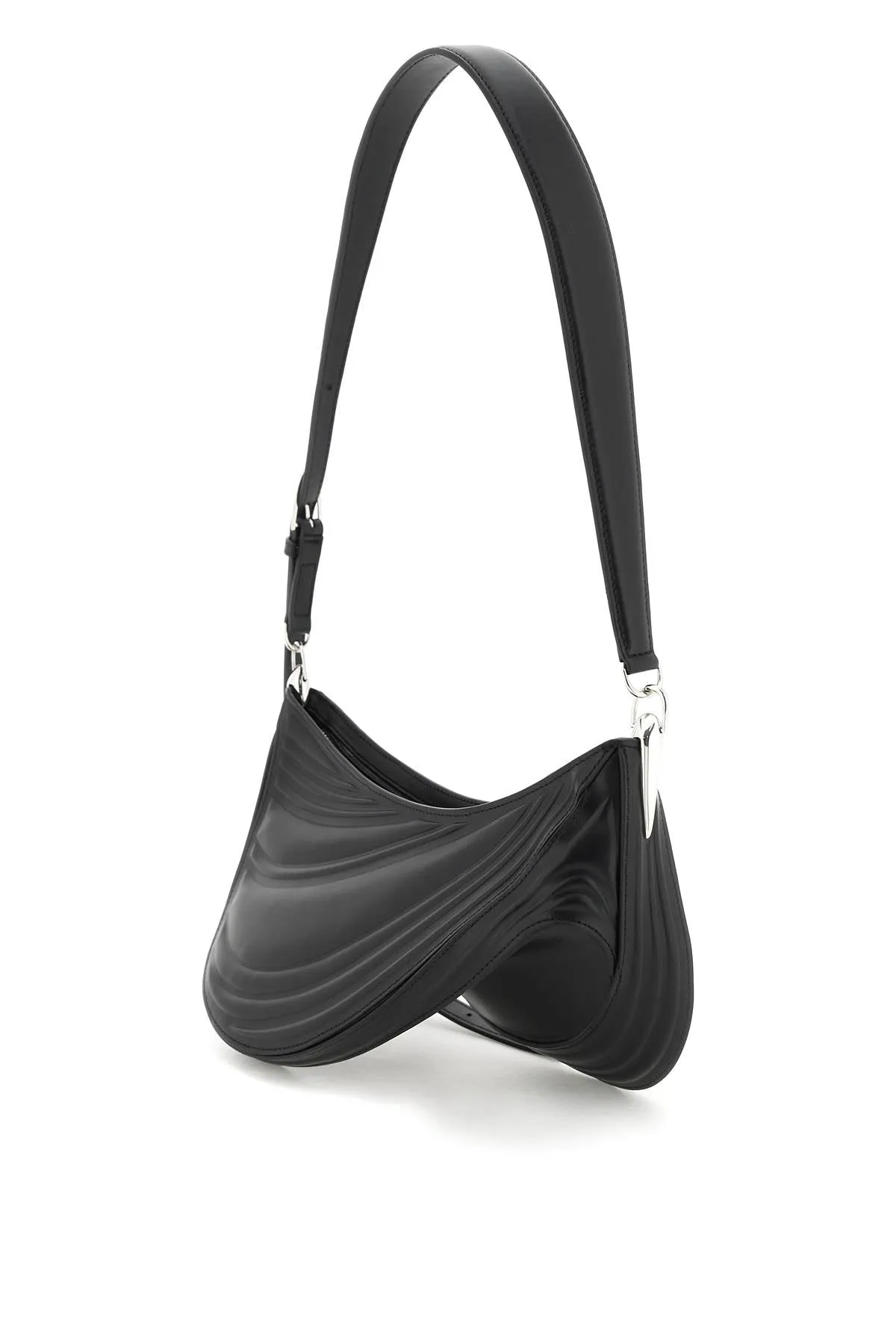 Mugler spiral curve 01 shoulder bag