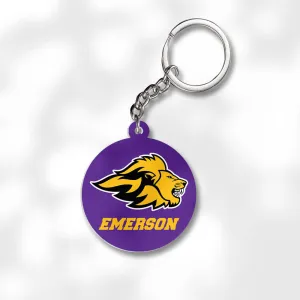 Pack 3 Emerson College Keychains