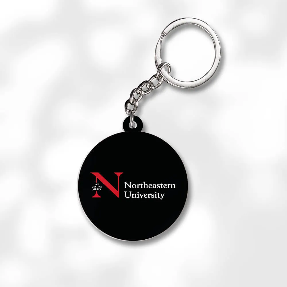 Pack 3 Northeastern University Keychains