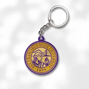 Pack 3 San Francisco State University Keychains