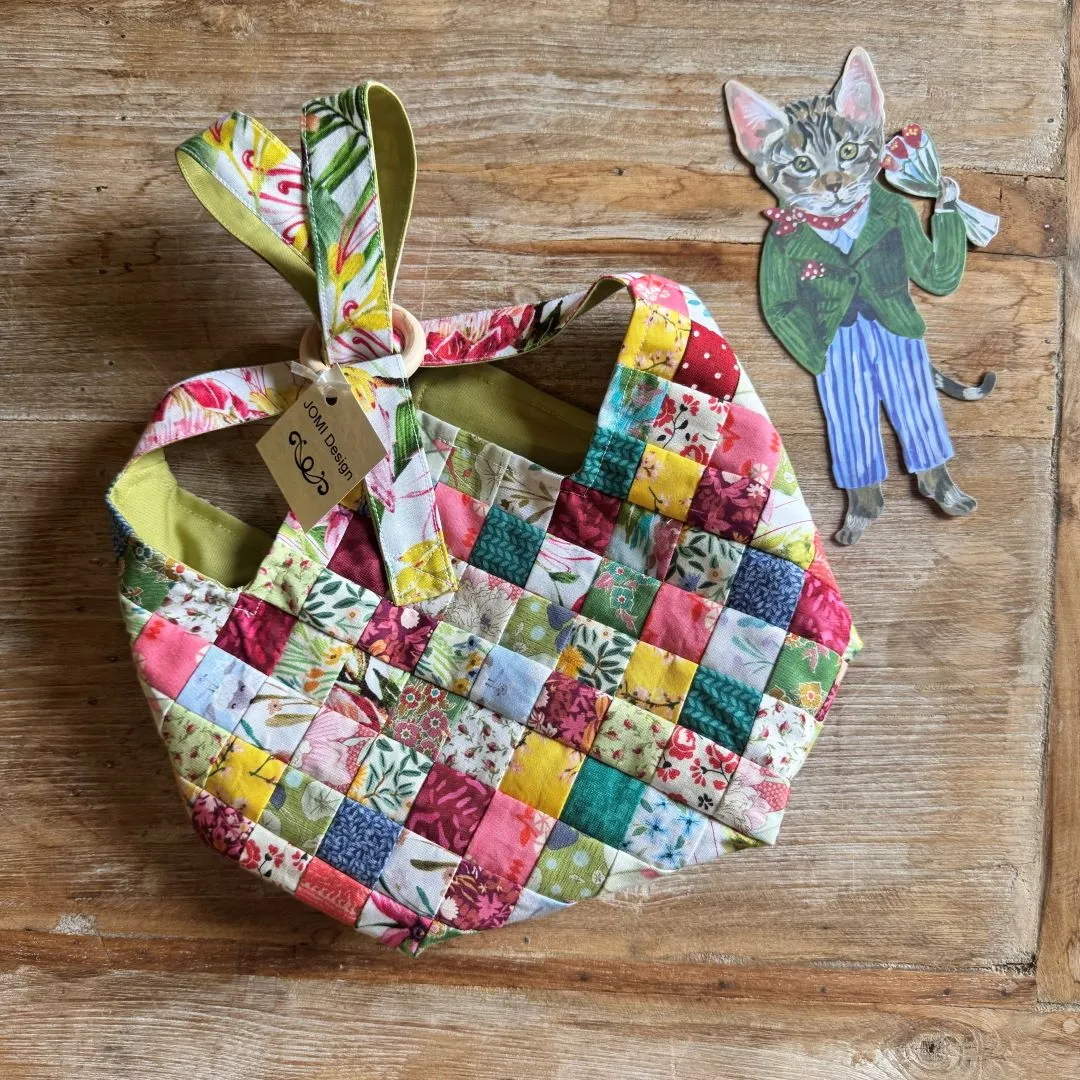 Patchwork Project Bag for Knitters and Crocheters -  JOMI Design