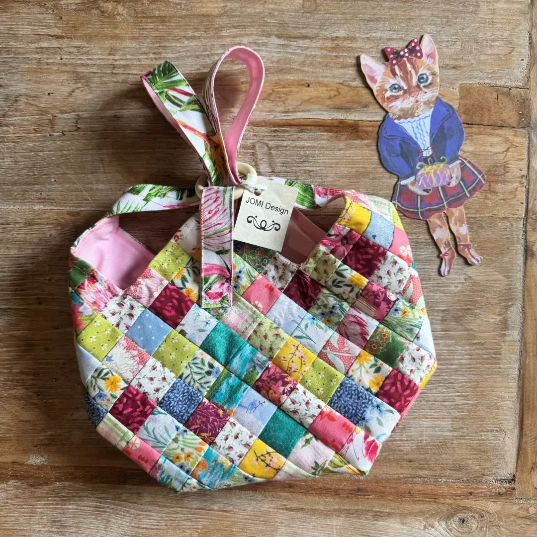 Patchwork Project Bag for Knitters and Crocheters -  JOMI Design