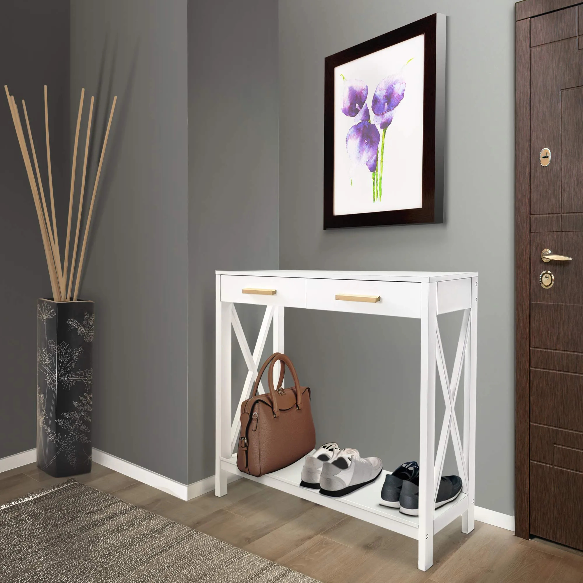 Prosumer'S Choice Modern Side Table And Nightstand W/Single Drawer Storage