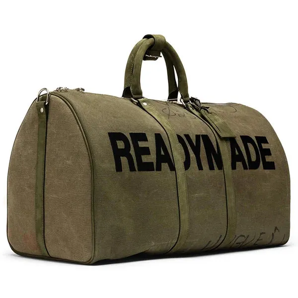 READYMADE LOGO-PRINT GYM BAG