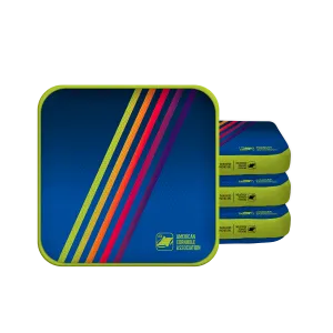 Retro Stripes Synergy Edge Cornhole Bags