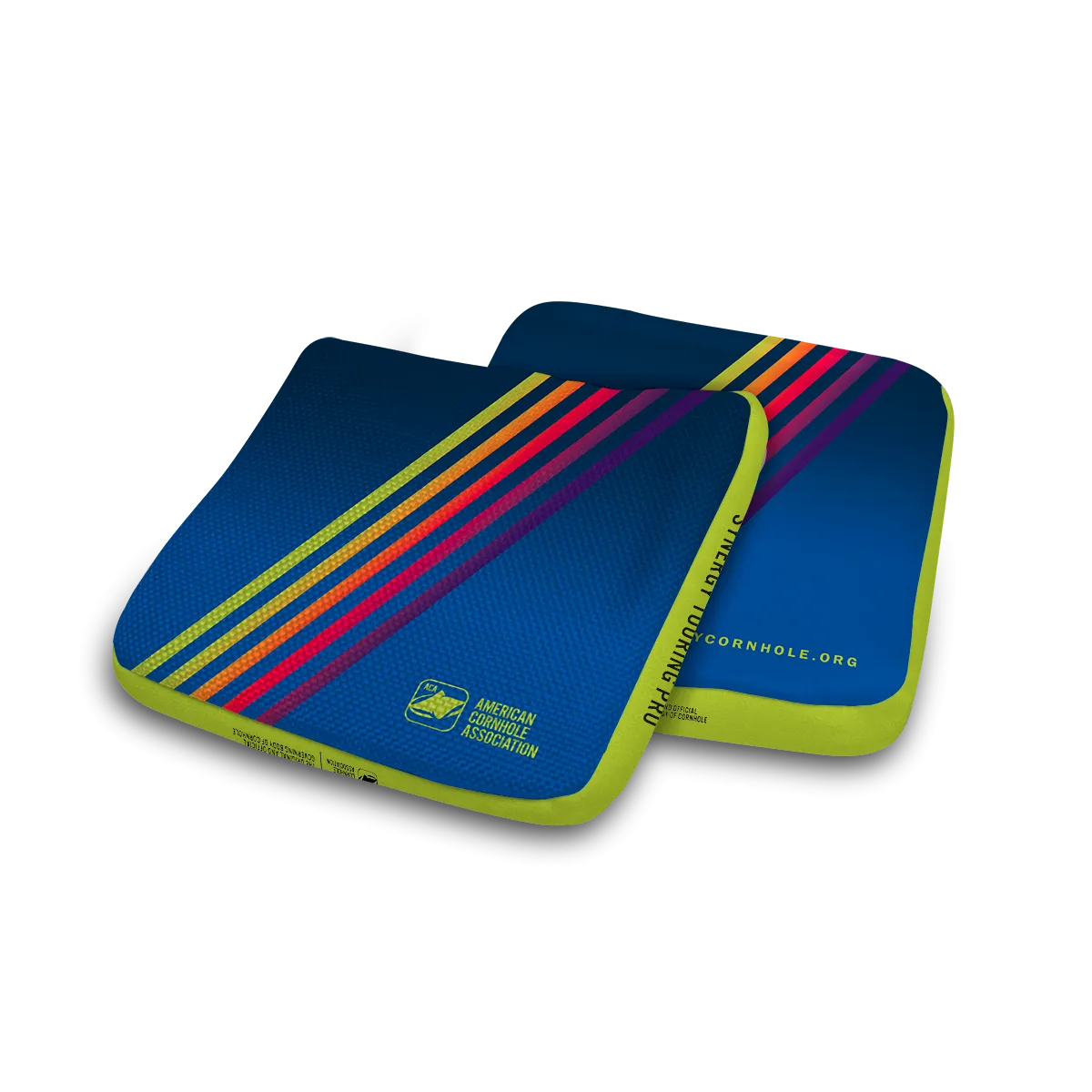 Retro Stripes Synergy Edge Cornhole Bags