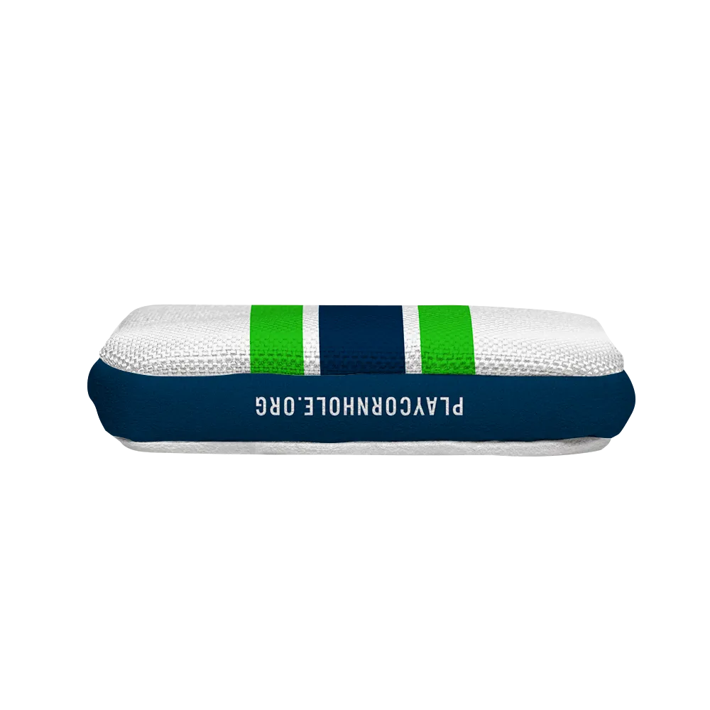 Seattle Football Gameday Stripes Synergy Edge Cornhole Bags