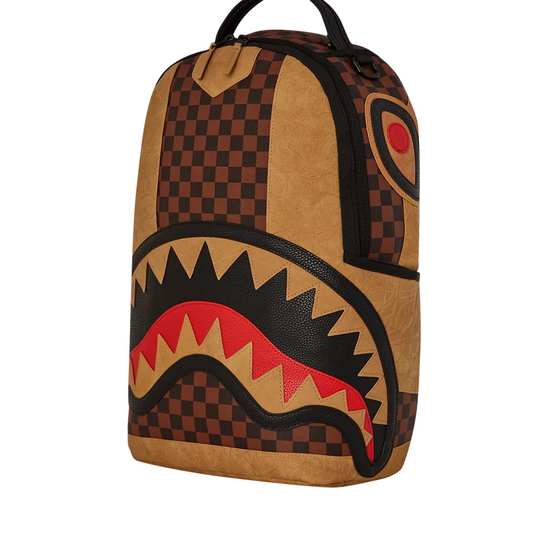 Sprayground Henny Hercules Backpack - Brown / Red