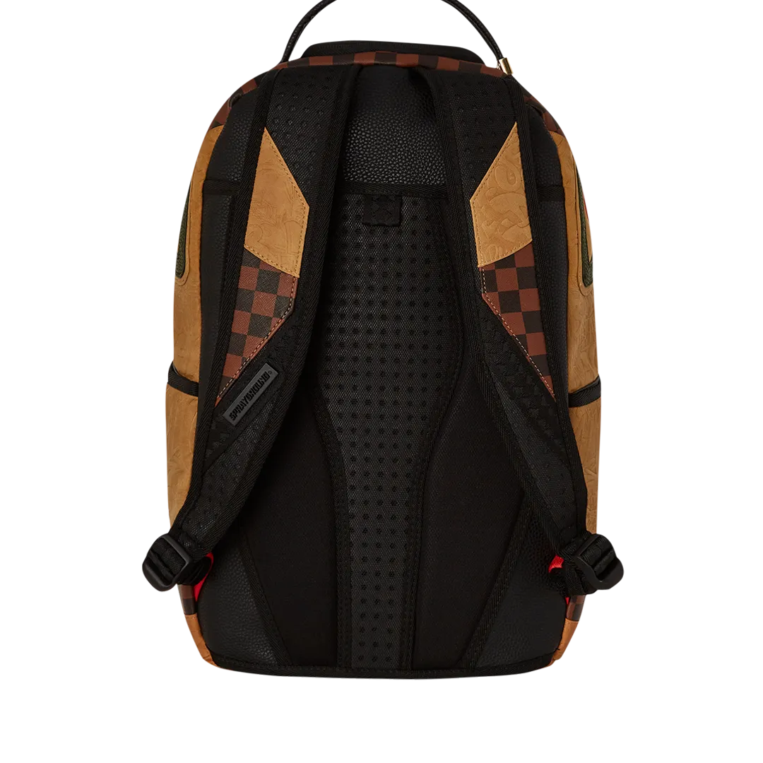 Sprayground Henny Hercules Backpack - Brown / Red