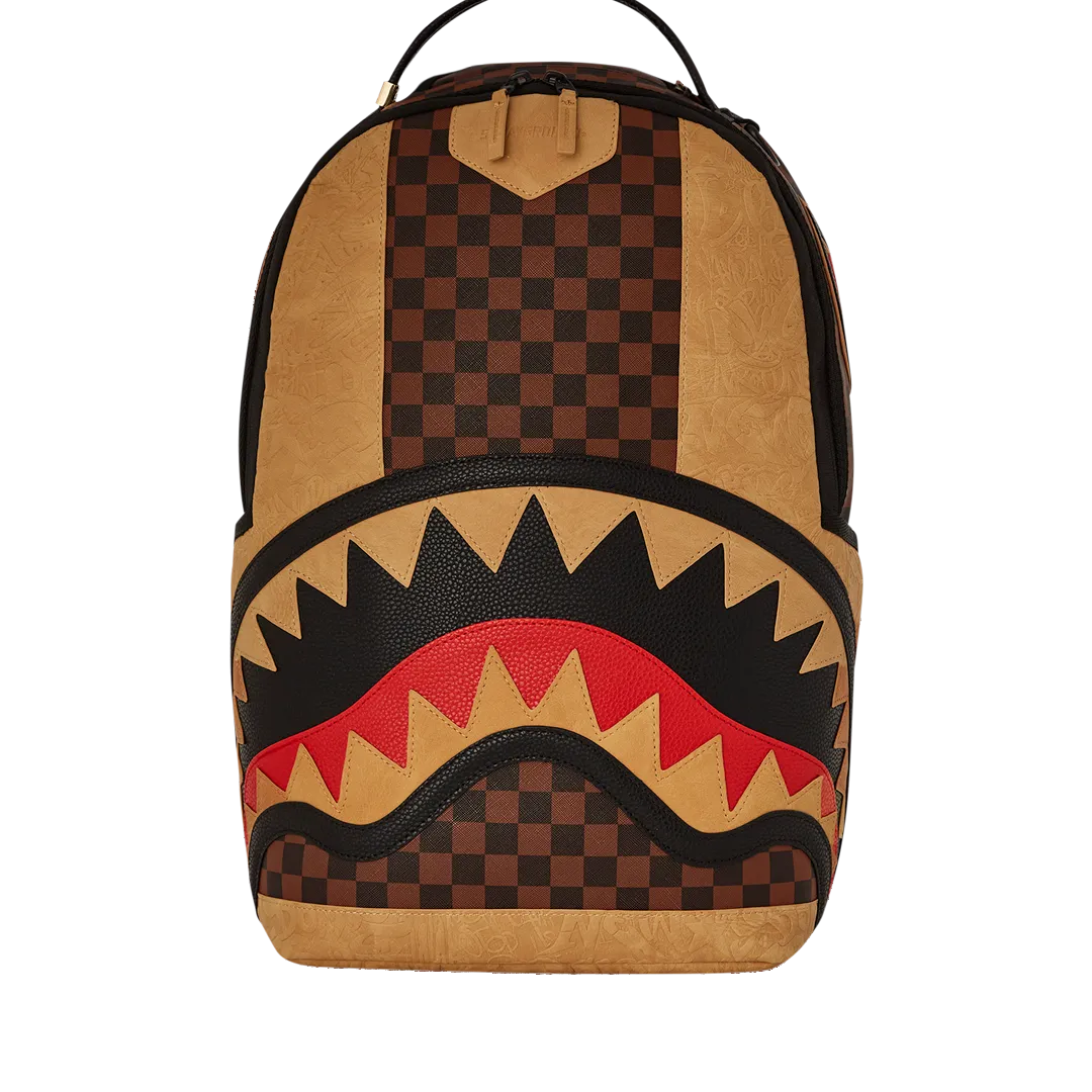 Sprayground Henny Hercules Backpack - Brown / Red