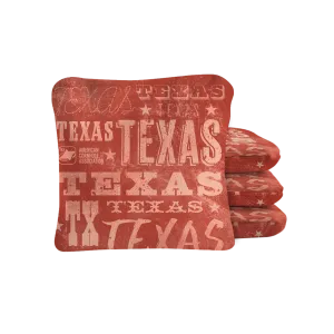 Texas Distressed Synergy Pro Cornhole Bags