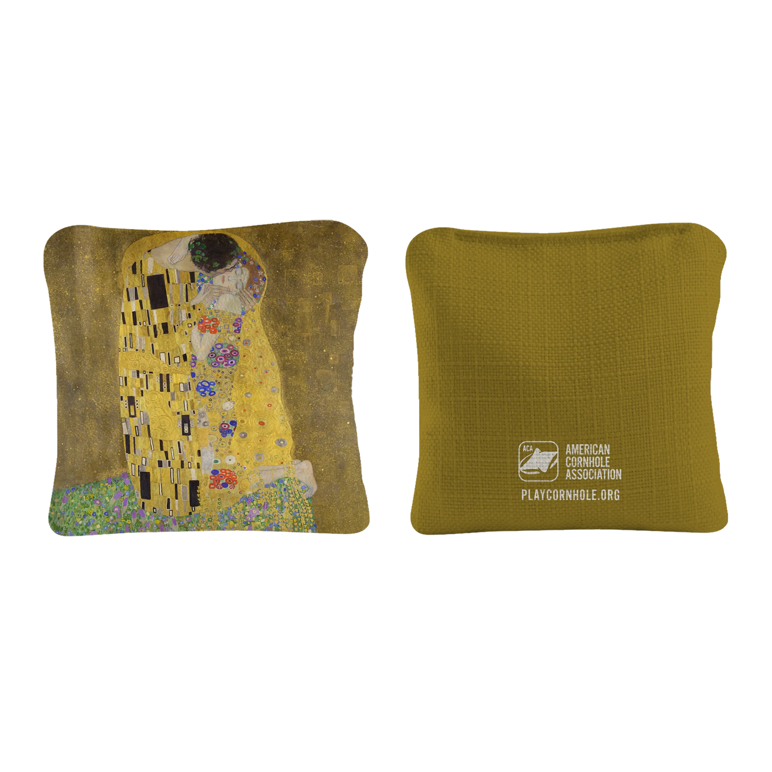 The Kiss by Gustav Klimt Synergy Pro Cornhole Bags