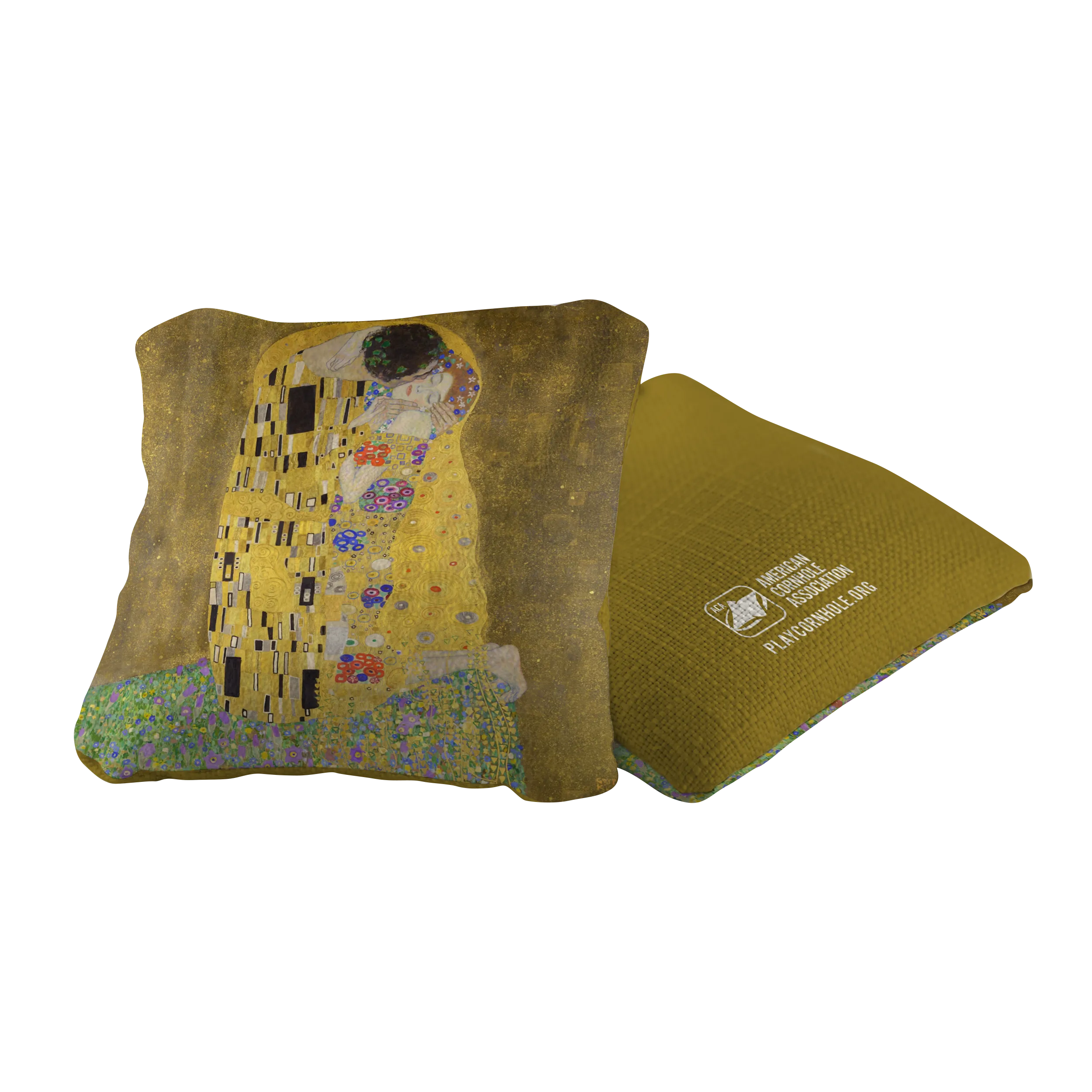 The Kiss by Gustav Klimt Synergy Pro Cornhole Bags