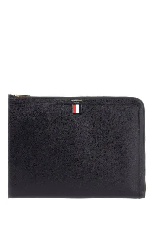 Thom Browne leather large document holder