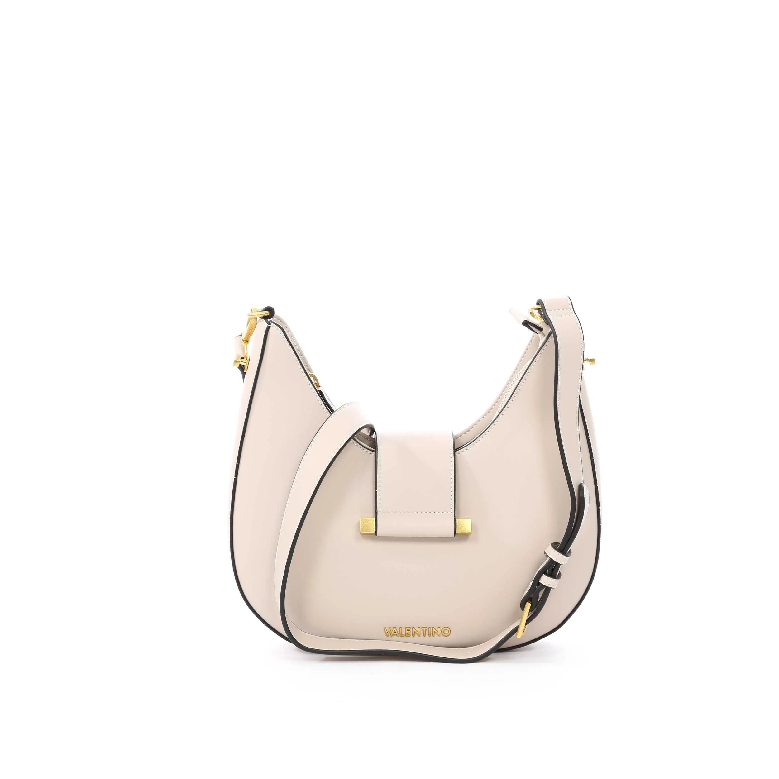 Valentino Bags Frosty RE Ladies Shoulder Bag in Ecru